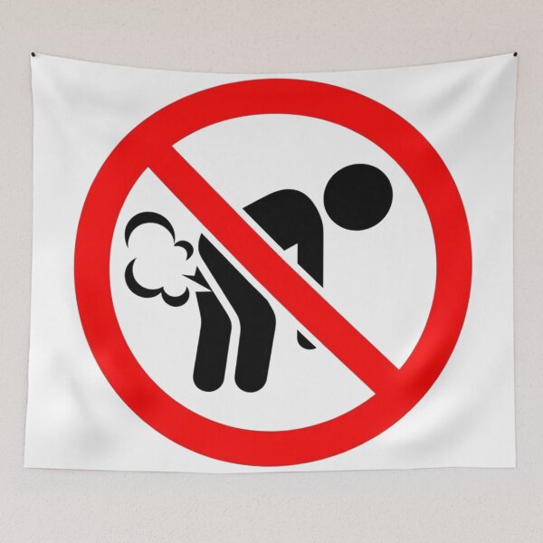 Item preview, Farting is prohibited designed and sold by NF Designs Studio DTF.