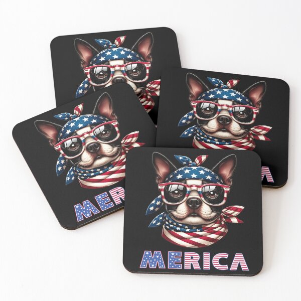 Item preview, merica boston terrier  designed and sold by mariazin.