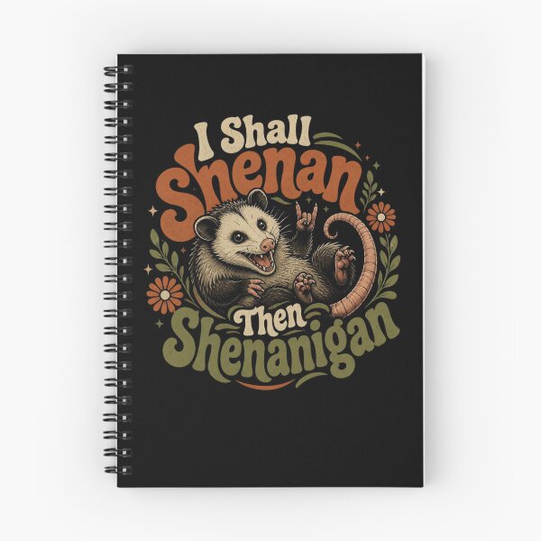 Item preview, I Shall Shenan Then Shenanigan | Funny Opossum Retro Meme Gift designed and sold by ChameraDesign.