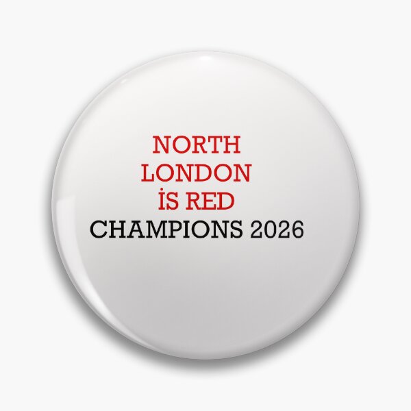Item preview, NORTH London İs Red Champions 2026  designed and sold by SahmatArt.