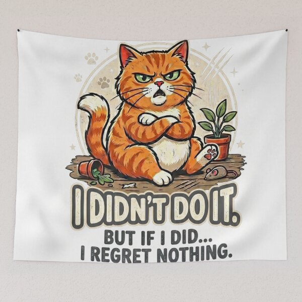 Item preview, Funny Cat Lover Meme Quote | Funny Kitten designed and sold by BigBoyFunky.