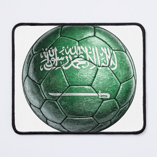 Item preview, Saudi Arabia Football Flag Design designed and sold by redsharkuk.