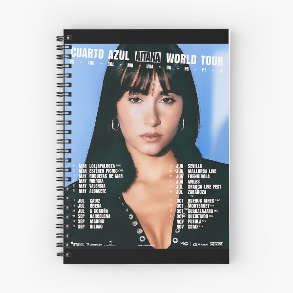 Item preview, Aitana  Cuarto Azul World Tour 2026 Aym designed and sold by LooneySkins.