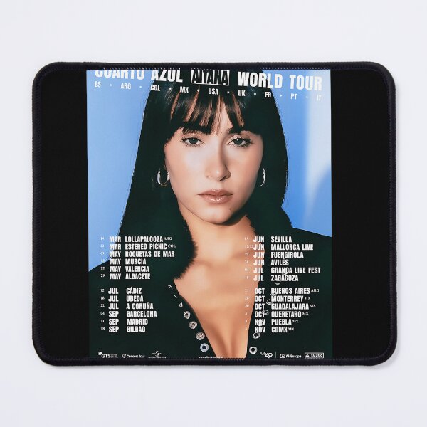 Item preview, Aitana  Cuarto Azul World Tour 2026 Aym designed and sold by LooneySkins.