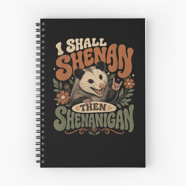 Item preview, I Shall Shenan Then Shenanigan | Funny Opossum Retro Meme Gift designed and sold by ChameraDesign.