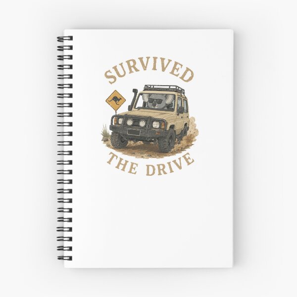 Item preview, I Survived The Drive Lucky Bay Remote Beach Roadtrip designed and sold by Yellowriversss.