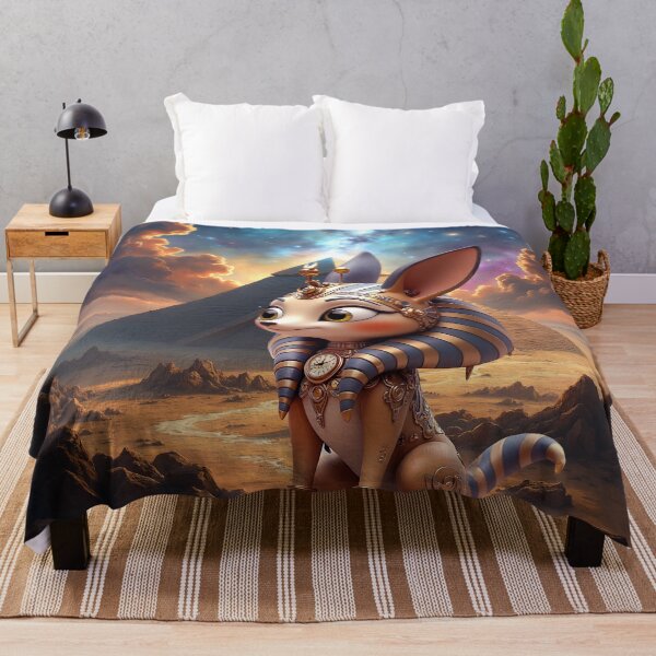 Item preview, Moonlit Guardian of the Ancient Sands designed and sold by nicky2342.