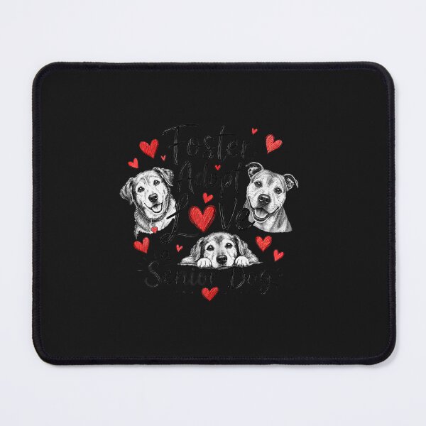 Item preview, Cute Foster Adopt Love Senior Dog Rescue designed and sold by FrankIsabel.
