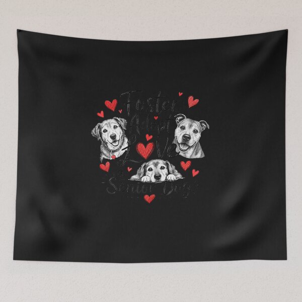 Item preview, Cute Foster Adopt Love Senior Dog Rescue designed and sold by FrankIsabel.