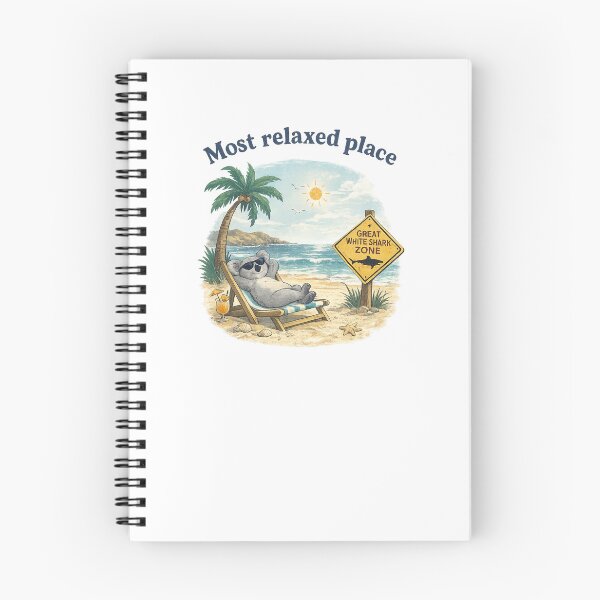 Item preview, Most Relax Place Lucky Bay Great White Shark Zone Beach designed and sold by Yellowriversss.
