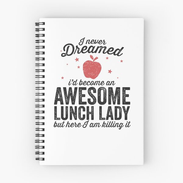 Item preview, I Never Dreamed I'd Become An Awesome Lunch Lady Shirt designed and sold by 14thFloor.