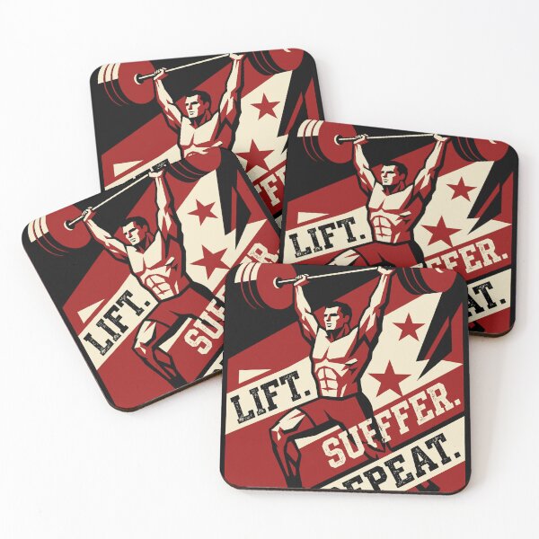 Item preview, Lift Suffer Repeat — Diagonal V4 designed and sold by 1RSN.