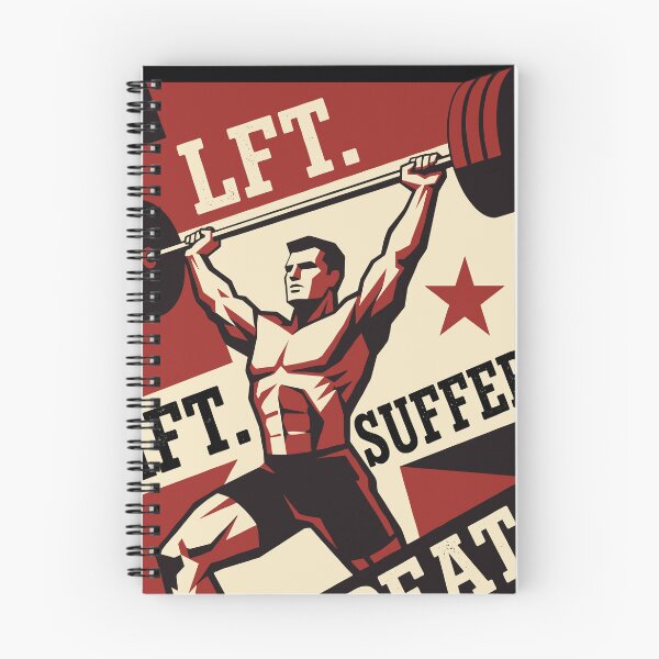 Item preview, Lift Suffer Repeat — Bold Typography V3 designed and sold by 1RSN.