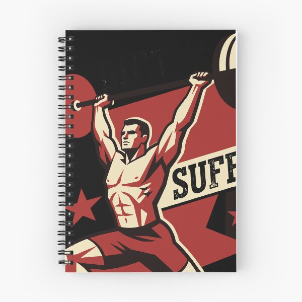 Item preview, Lift Suffer Repeat — Propaganda Poster V2 designed and sold by 1RSN.