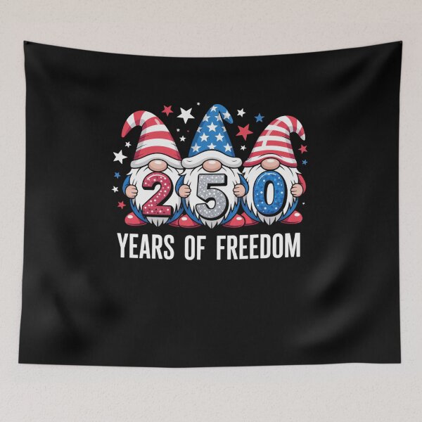 Item preview, 250 Years 250th Anniversary USA Patriotic 4th July Gnome designed and sold by TyraYoung.