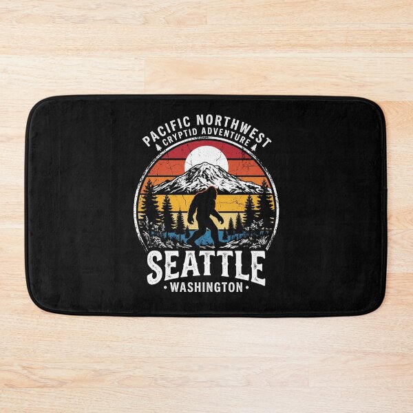 Item preview, Seattle Washington Bigfoot PNW Cryptid Adventure designed and sold by dudelinart.