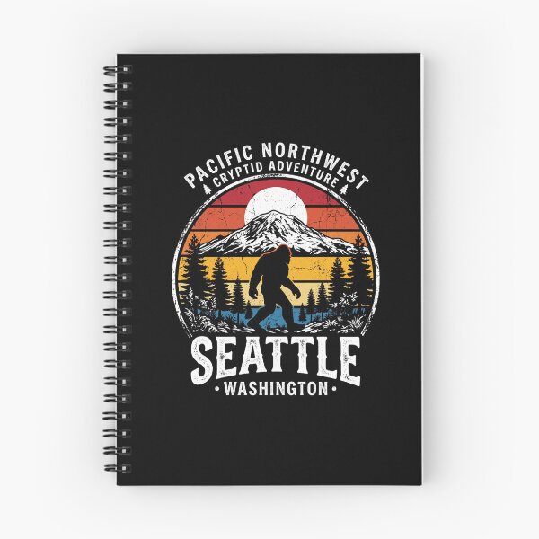 Item preview, Seattle Washington Bigfoot PNW Cryptid Adventure designed and sold by dudelinart.