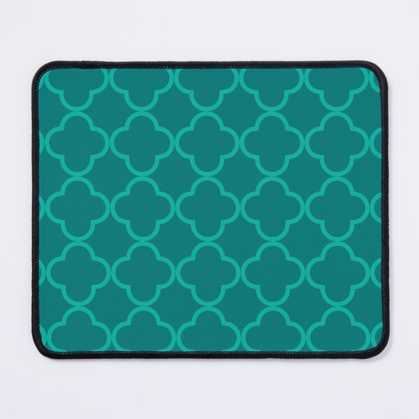 Item preview, Teal Quatrefoil designed and sold by JaygiesDesign.