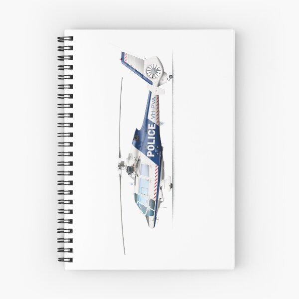 Item preview, Aerospatiale AS365C1 VH-PVA VicPol 1986 designed and sold by Grubby Fingers Aircraft Illustration.