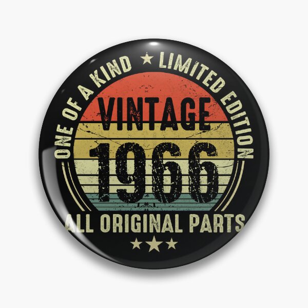 Item preview, Vintage 1966, 60th Birthday Gift Distressed Design designed and sold by FernaRoje.