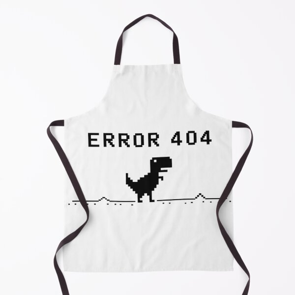 Item preview, Retro ERROR 404 Dinosaur Pixel Art Sticker designed and sold by ClickToSticker.