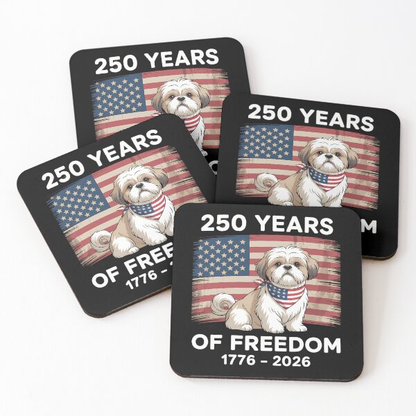Item preview, 250 Years America Anniversary Shih tzu 250th Anniversary designed and sold by TyraYoung.