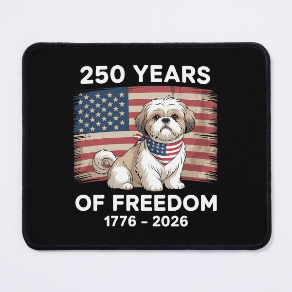 Item preview, 250 Years America Anniversary Shih tzu 250th Anniversary designed and sold by TyraYoung.
