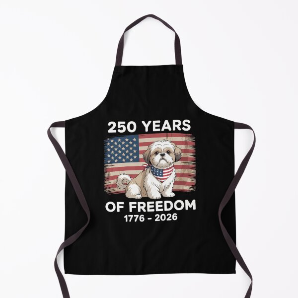 Item preview, 250 Years America Anniversary Shih tzu 250th Anniversary designed and sold by TyraYoung.