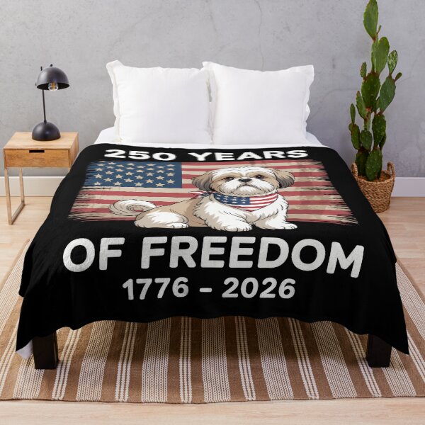 Item preview, 250 Years America Anniversary Shih tzu 250th Anniversary designed and sold by TyraYoung.