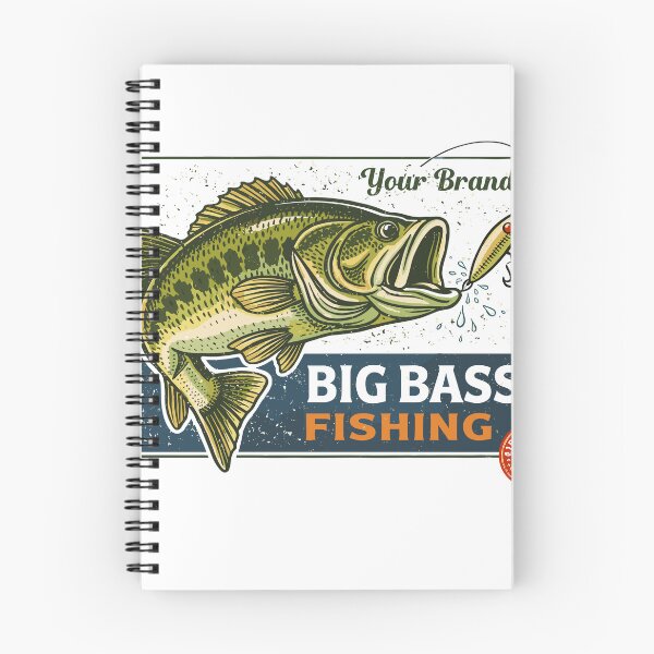 Item preview, Big Bass Fishing T-Shirt designed and sold by Matinez Pink.