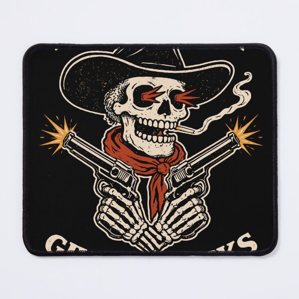 Item preview, Cowboy Skull Guns T-Shirt designed and sold by Matinez Pink.