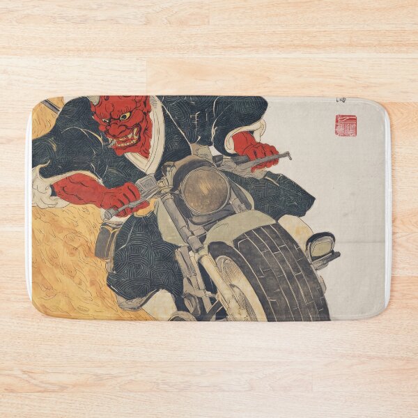 Item preview, Demon Rider on Fiery Motorcycle designed and sold by lautir.