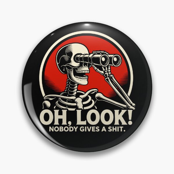 Item preview, Oh Look Nobody Gives A Shit designed and sold by Luxuriouss.