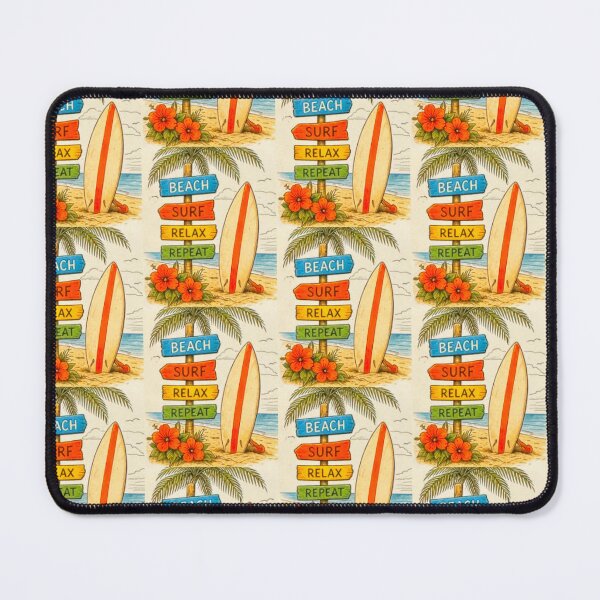 Item preview, Beach surf relax repeat designed and sold by REDART69.