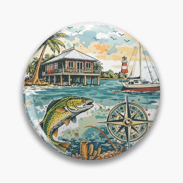 Item preview, Easy Breezy Outfitters Florida Keys designed and sold by Matinez Pink.