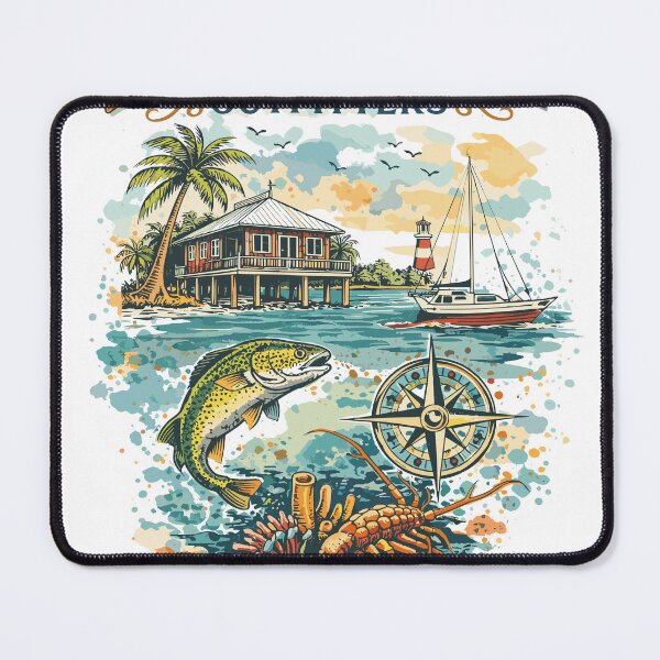 Item preview, Easy Breezy Outfitters Florida Keys designed and sold by Matinez Pink.