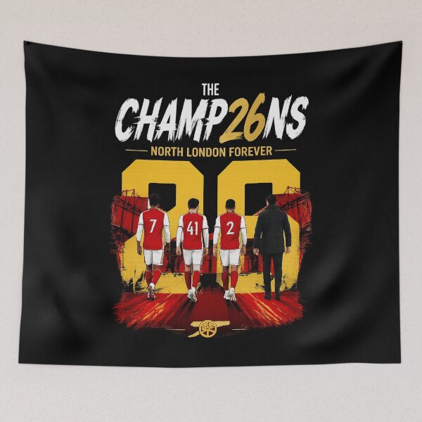 Item preview, Arsenal - Arsenal Final 2026, Budapest Champions League, North London Football, Arsenal Premier League Champions, Gunners, Mikel Arteta, Arsenal Champions League Final 2026 designed and sold by linia-by-cinta.