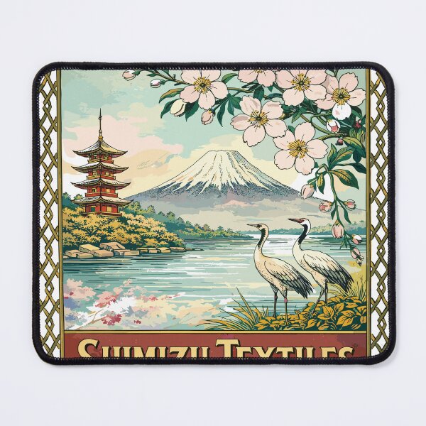 Item preview, Vintage Japanese Landscape T-Shirt designed and sold by Matinez Pink.