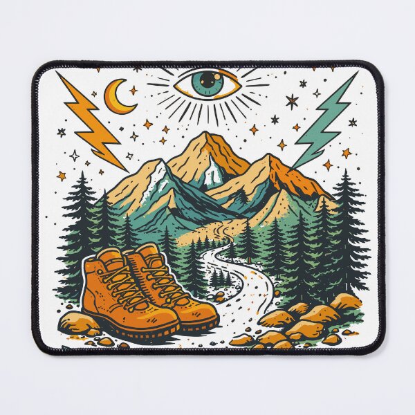 Item preview, Adventure Hiking Motivational T-Shirt designed and sold by Matinez Pink.