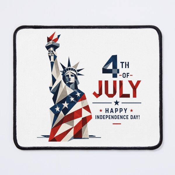 Item preview, Low Poly Statue of Liberty Independence Day designed and sold by ziblod.