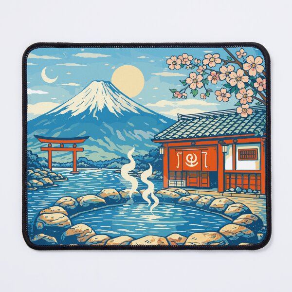 Item preview, Onsen Spa Relaxation Retreat designed and sold by Matinez Pink.