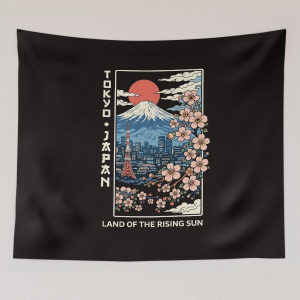 Artikelvorschau, Reiseplakat für Tokio, Japan entworfen und verkauft von Matinez Pink.