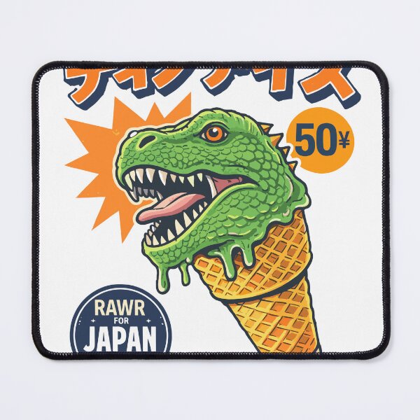 Item preview, Dinosaur Ice Cream T-Shirt designed and sold by Matinez Pink.