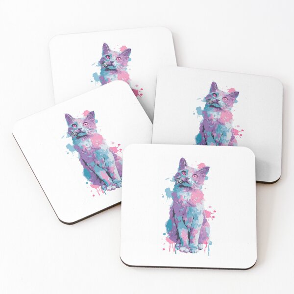 Item preview, Cute kitty designed and sold by Stickersshop04.