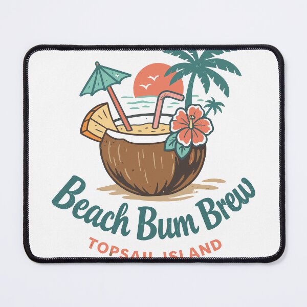 Item preview, Beach Bum Brew T-Shirt designed and sold by Matinez Pink.