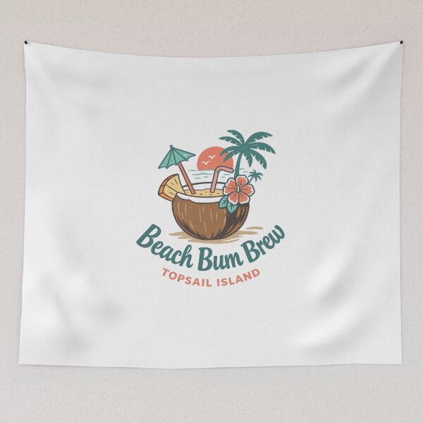 Item preview, Beach Bum Brew T-Shirt designed and sold by Matinez Pink.