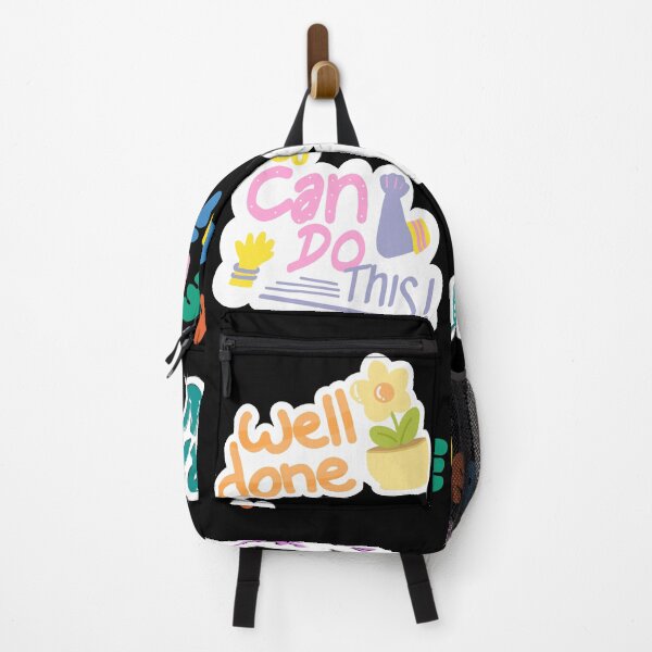 Item preview, Cute Motivational Quotes Sticker Pack You Can Do This designed and sold by thazinart.