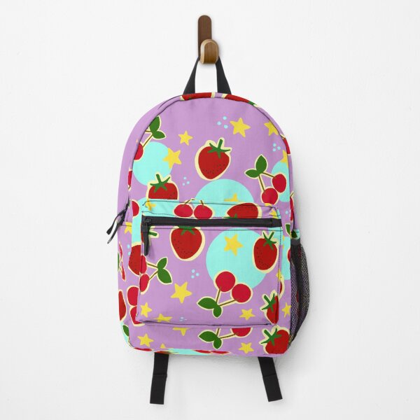 Item preview, Magical Berry Star Party - Cute Strawberry and Cherry Pattern on Lavender designed and sold by Salty Seaweed’s Cozy with Mellow Studio.