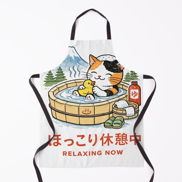 Item preview, Relaxing Cat in Hot Tub designed and sold by Matinez Pink.