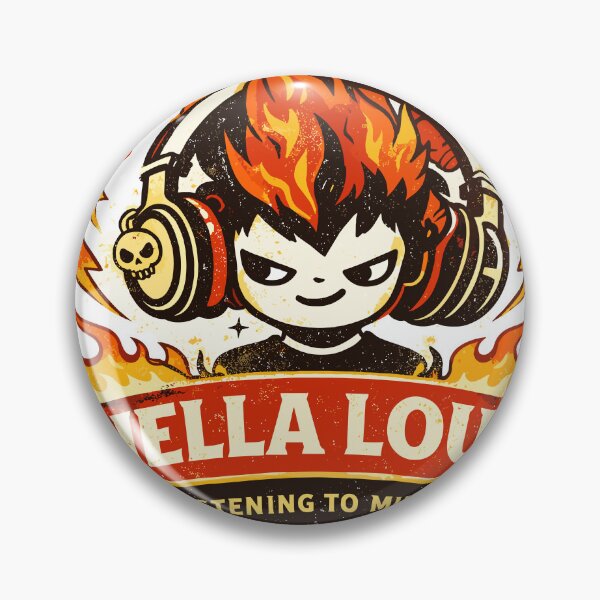 Item preview, Hella Loud Music Headphones Devil designed and sold by Matinez Pink.
